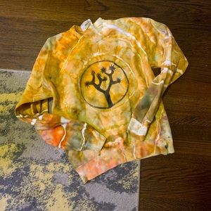 Awesome Tie Dyed and Printed Joshua Tree National Park Sweatshirt Small